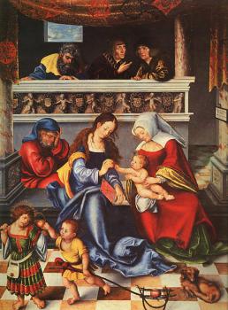 Lucas The Elder Cranach : The Holy Family